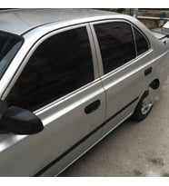 Kml34tuning55 Hyundai Accent Admira 2000-20005 Uyumlu 4 Parça Cam Çıtası Krom Paslanmaz Çelik milemyum