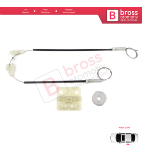 Land Rover Freelander MK1 1997-2006 3/5 Kapı CVH101210 İçin Elektrikli Arka Sol Cam Kriko Tamir Seti