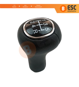 Ford Focus MK1 1998-2009 XS4R7217AA İçin Siyah Krom Renk Manuel 5 İleri Vites Topuzu