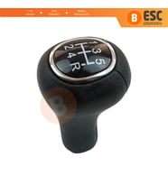 Ford Focus MK1 1998-2009 XS4R7217AA İçin Siyah Krom Renk Manuel 5 İleri Vites Topuzu