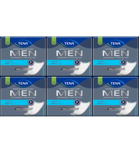 Tena Men Emici Koruma Level 1 Erkek Mesane Pedi 144 Adet