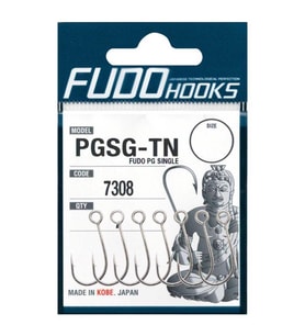 Fudo PG Single PGSG-TN Yeni Nesil Galvaniz Sahte Balık İğnesi No:1/0