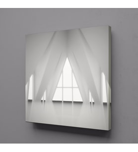 3 BOYUTLU MİMARİ KANVAS TABLO 120x120cm (Karışık)