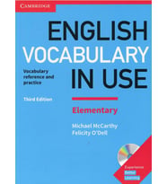 English Vocabulary in Use Elementary Book with Answers and CD