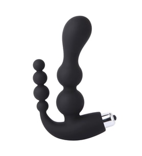 Carmine Pürüzsüz Silikon Titreşimli Vajinal ve Plug