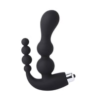 Carmine Pürüzsüz Silikon Titreşimli Vajinal ve  Plug