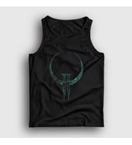 Presmono Unisex Siyah Logo Oyun Quake 2 II Atlet 511273tt