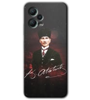 Redmi Note 12 5G Kılıf HD Desen Baskılı Kılıf - Kemal Atatürk