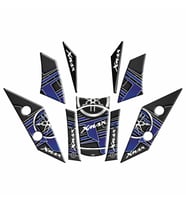 YAMAHA XMAX 2018-2021 UYUMLU TANK PAD SET 008