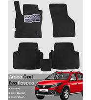 DACİA SANDERO (2012-2020) Uyumlu EVA Paspas Tam Set–Araca Özel,Su Geçirmez,Hızlı ve Kolay Montaj