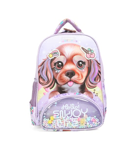 CHIMOLA CUTE DOG SIRT ÇANTASI 12" ÇOK RENKLİ (U)