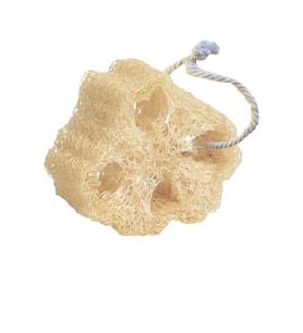 Kabak Lifi Bulaşık Süngeri Banyo Kesesi Kalın Büyük Parça Loofah Sponge İpli Doğal Kabak Kesesi
