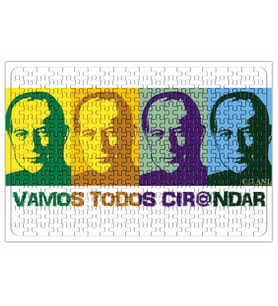 Vamos Todos Cir@ndar Popart Puzzle 240 Parça Yapboz