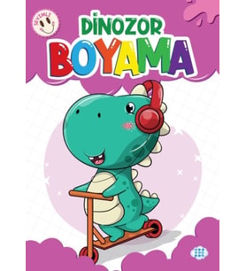 Sevimli Dinozor Boyama