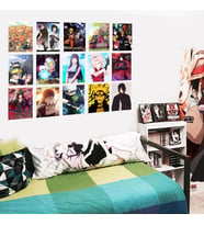 Naruto Anime Duvar Kağıdı Seti 15'li (Karışık)