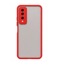 Huawei Y9 Prime 2019 Kılıf Montreal Silikon Kapak - Kırmızı