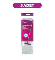 Wondero Flat Yedek Mop Refil Üçlü Paket