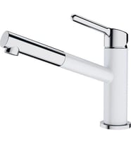 FRANKE ORBİT DOCCİA Spiralli Krom - Bianco Armatür (Beyaz)