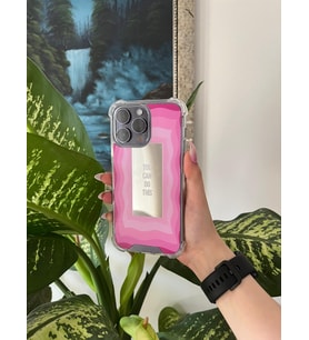 Aynalı Yazı Baskılı 'İstediğini Yazdır' Iphone Telefon Kılıfı