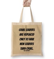 Che Guevara Quotes Gift - Vintage Retro Rainbow Style Bez Çanta Uzun Saplı
