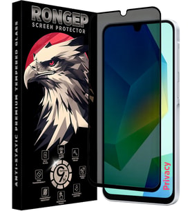 [Privacy-Glass] Samsung Galaxy A16 için Hayalet Ekran Koruyucu 9H Sertlik Anti-Static Temperli Cam A 16 Koruma Dokunma Hassasiyetli Darbe ve Çiziklere Karşı Samsung A16 Ekran Koruyucu