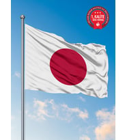 Japonya Ülke Bayrağı 100 x 150 cm - Raşel Kumaş 1. Kalite