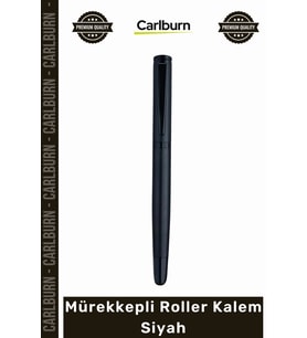#Kırtasiye Şık Tasarım Lüks Ofis Kırtasiye Kurumsal Hediye Kaliteli Mürekkepli Roller Kalem Siyah