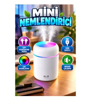 USB Mini Nemlendirici – LED Aydınlatma ve Çift Püskürtme Modu