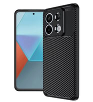 Redmi Note 13 4G Kılıf Auto Focus Karbon Kapak - Siyah