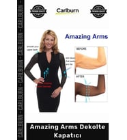 Özel Üretim İnce Şık Toparlayıcı Kolları Saran Estetik Tasarım Zarif Amazing Arms Dekolte Kapatıcı