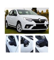 Renault Symbol 3 Sedan 2013-2020 Batman Parlak Siyah Ayna Kapağı