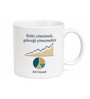 Fon Yöneticisine Portföy Dağılımı Risk ve Getiri Odaklı Kupa Bardak Hediye