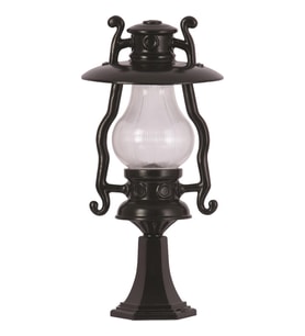 AVONNI BSU-68047-BSY-KOP Siyah Boyalı Dış Mekan Aydınlatma E27 Aluminyum Akrilik Cam 30cm