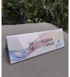 Değiştirilebilir Masaüstü İsimlik
