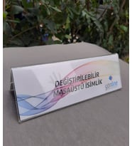 Değiştirilebilir Masaüstü İsimlik