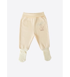 Organik New Basic Çoraptolon Bebek Boy Natural