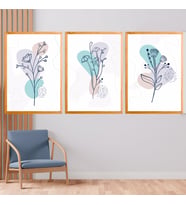 Modern Ahşap Çerçeve Tablo 006