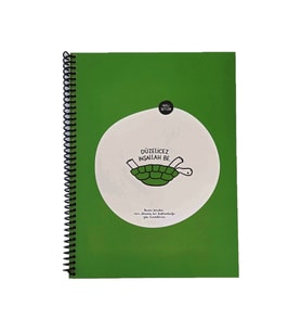 Hisli Şeyler Hafif Kağıt Stickerli Defter-Düzelicez