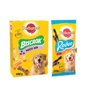 Pedigree Köpek Ödül Maması Seti 10 Parça – Biscrok ve Rodeo Karma Paket