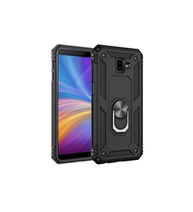 Samsung Galaxy J6 Plus Uyumlu Kılıf Zore Vega Kapak (Siyah)