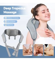 Kablosuz Boyun ve Omuz Masaj Aleti  Şal Tipi Trapez Masaj Cihazı 20W Sessiz