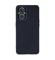 Oppo Reno 7 Lite Kılıf Lansman Glass Kapak - Lacivert