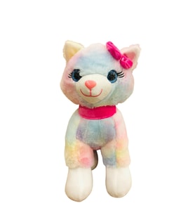 30 Cm Pembe Tokalı Kedi j1 (Karışık)