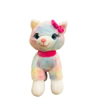 30 Cm Pembe Tokalı Kedi j1 (Karışık)