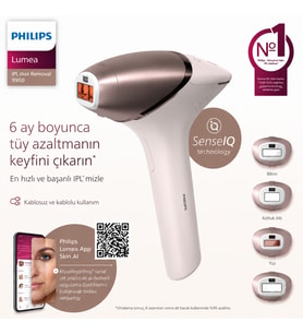 Lumea IPL 9900 Serisi Kablosuz Lazer Epilasyon Cihazı SenseIQ Teknolojili