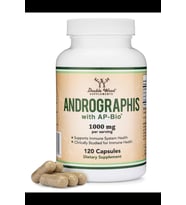 Double Wood Andrographis 1000mg  120 Capsul.Tr Tek Yetkili SATICISI OZELSPORCUGIDALARI'DIR 3839 (Renksiz)