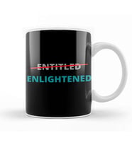 Entitled Not Enlightened Yes Kupa Bardak Porselen