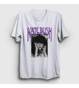 Presmono Unisex Beyaz Poster Kate Bush T-Shirt 523828tt (Beyaz)