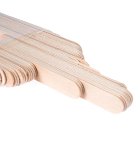 Niceplast Dil Çubuğu Ahşap Maket Çubukları 2 x 14 Cm. - 50 Adetlik Paket