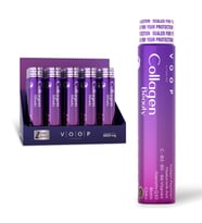 VOOP Collagen Beauty Yüksek Biyoaktif Hidrolize Kolajen %100 Saf Ve Doğal - 15 Tüp (Mor)